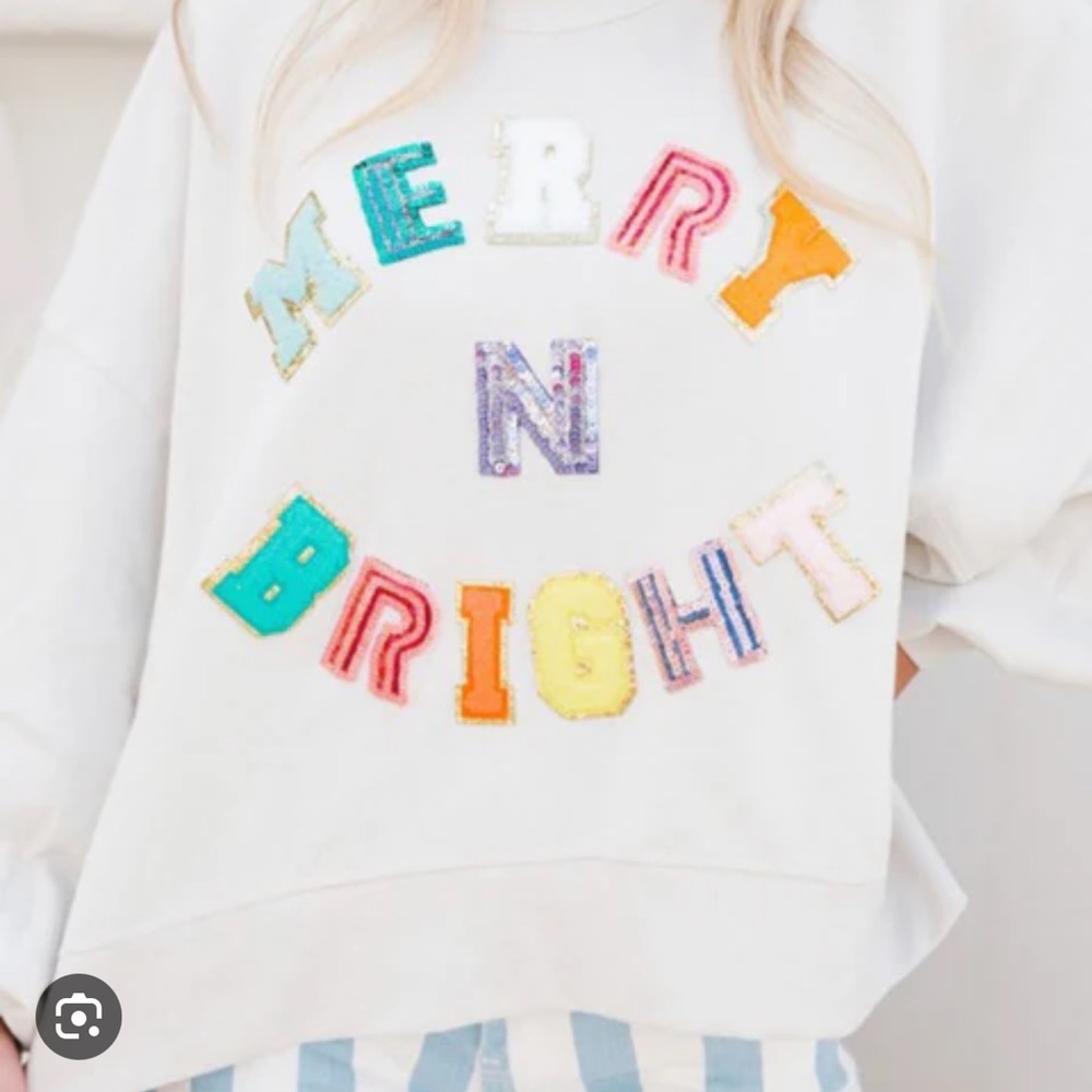 Judith March Christmas merry and bright Sweatshirt small